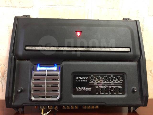Hi-End Усилитель 4-х канальный Kenwood KAC-8403, 4-канальный, 180