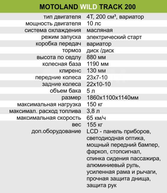 Какое масло заливать в квадроцикл 200 кубов. Габариты квадроцикла Motoland 200. Motoland Wildtrack 200. Motoland Wild track x 200 Размеры. Размеры Motoland Wild track 200.