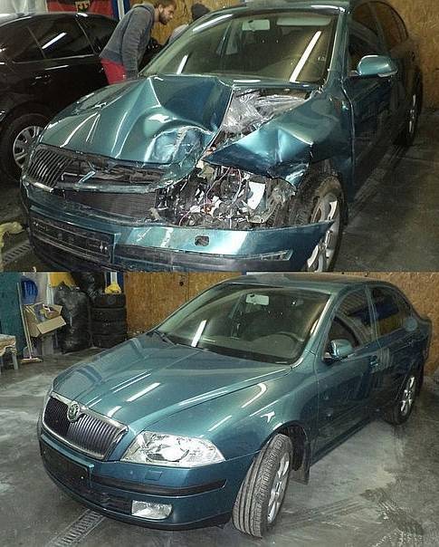 Фото авто после ремонта