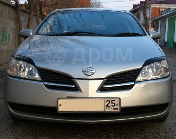 Реснички на фары Nissan Primera III (P12) 2001 – 2008 Carl Steelman