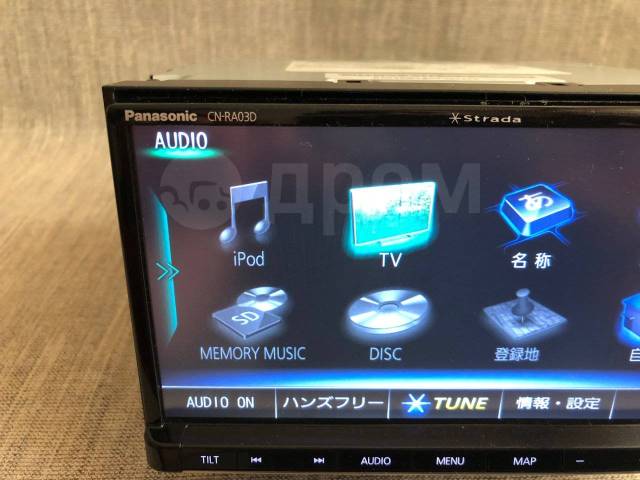 Магнитола Panasonic Strada CN-RA03D DVD, USB, SD, Bluetooth, 2 DIN