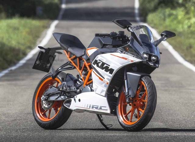 KTM rc390 черный