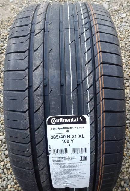 Continental ContiSportContact 5 SUV, 285/40 R21 109Y, 21