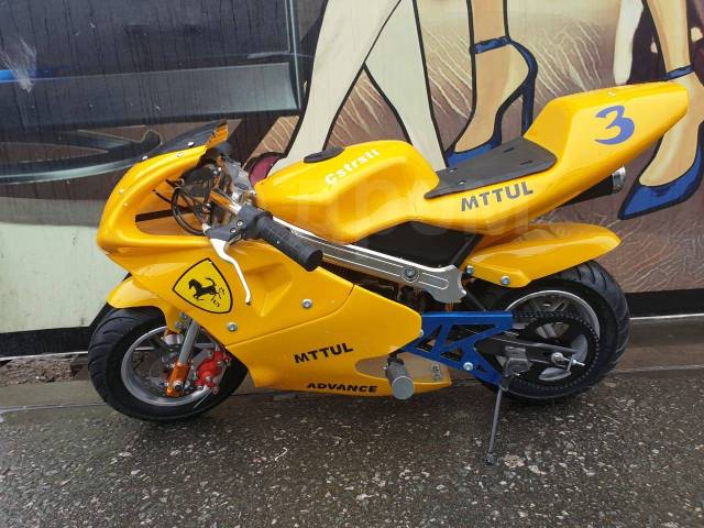 Новый Минибайк (мини мотоцикл)Ducat Ferrari Mini. Обмен. Кредит. ICIty -  Ducati Mini Bike, 2019 - Продажа мопедов и скутеров во Владивостоке