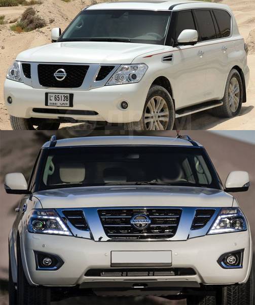 Nissan patrol рестайлинг