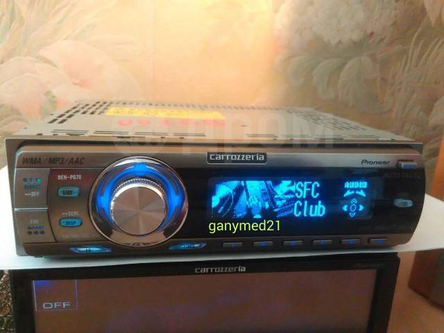 Процессорная Pioneer Carrozzeria DEH-P070, 1 DIN — 178x50 мм, б/у