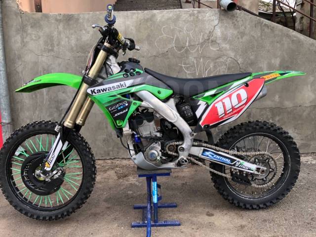 Рама кроссового мотоцикла Kawasaki kx250f