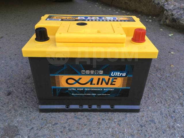 Аккумулятор Alphaline Ultra 56200, 62 а/ч, 600А, утопленные кл(ЕВРО ...