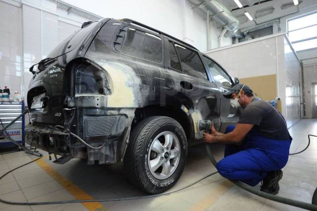 Фото кузовного ремонта авто Кузовной ремонт недорого, легковые автомобили в Томске