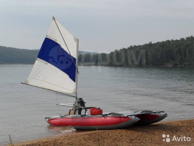 Надувной катамаран Иркут рама