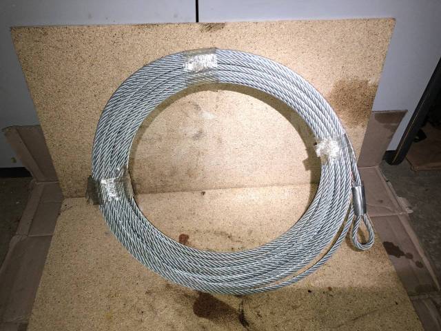 Купить Трос стальной, металлический для лебёдки, 8 мм во Владивостоке ...