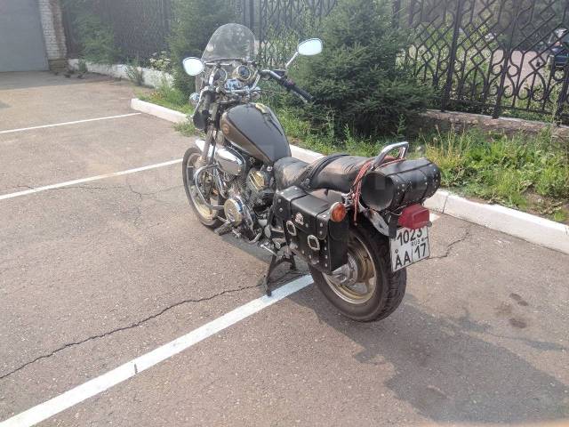 Yamaha Virago 750 с кофрами