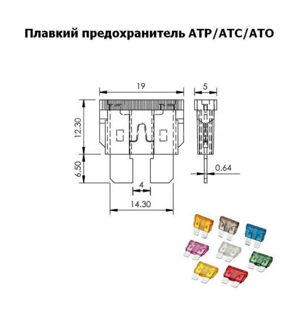 Аско т754с w замена предохранителя самара Блок на 4 предохранителя ATP/ATC/ATO с крышкой и индикацией, новый, в наличии. Ц