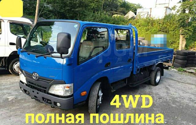 Toyota dyna 4wd двухкабинник