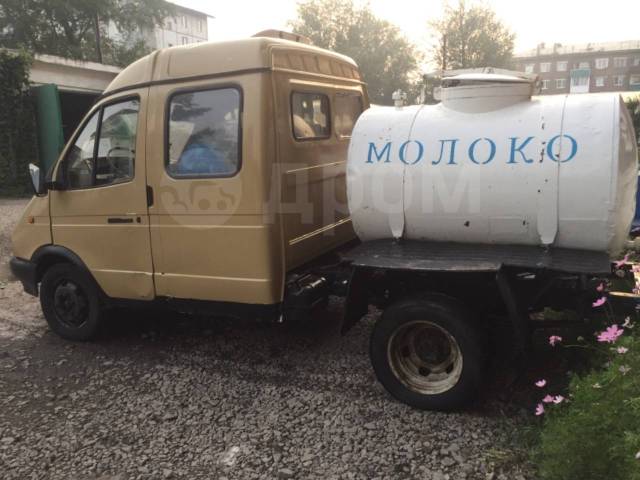 Новый молоковоз газель