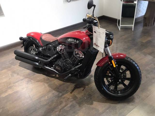 Indian scout bobber clearance red