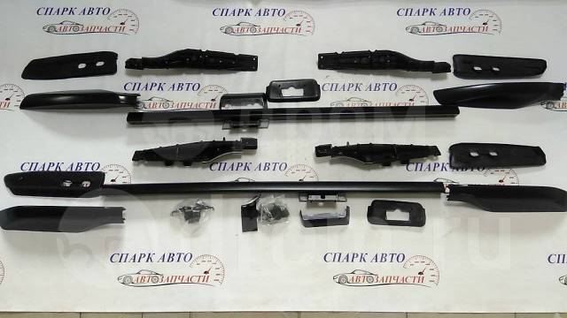 Купить Рейлинги Toyota Land cruiser Prado 150 черные, серебро в ...