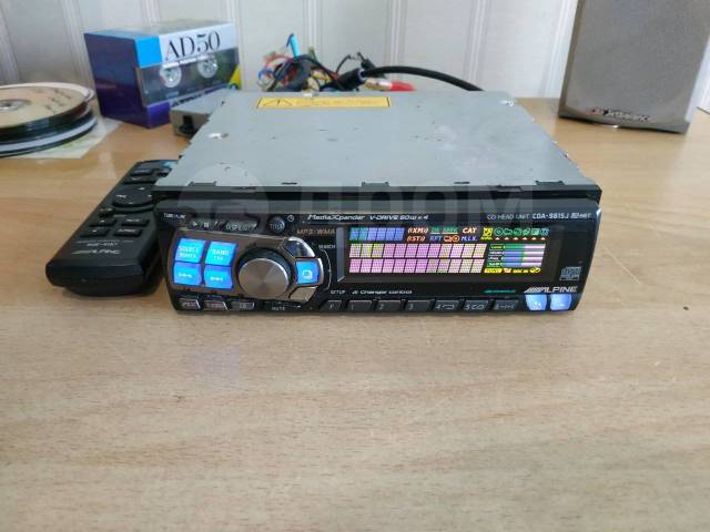 Alpine CDA-9815J ヘッドユニット