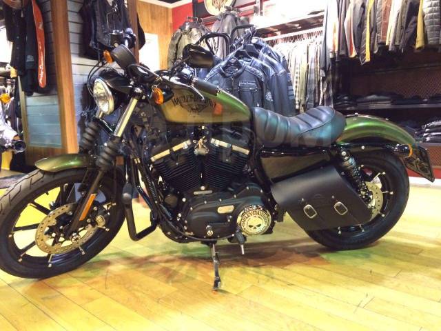 harley davidson iron 883 green