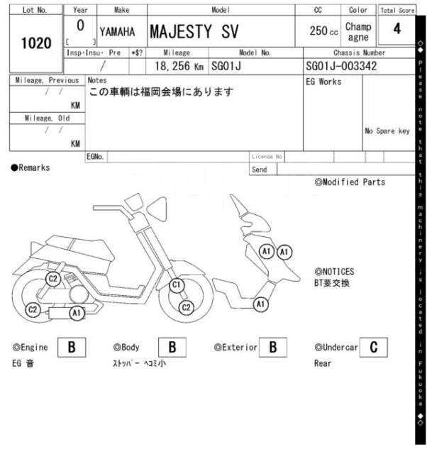 Yamaha Majesty 250. 250. ., , ,  .     