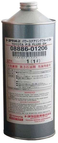 Toyota PSF EH (1L) 08886-01206, синтетическое, 1,00 л. для легковых ...