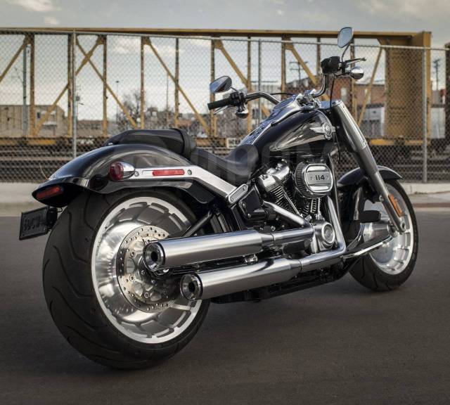 РњРѕС‚РѕС†РёРєР» Harley Davidson 114 fat boy