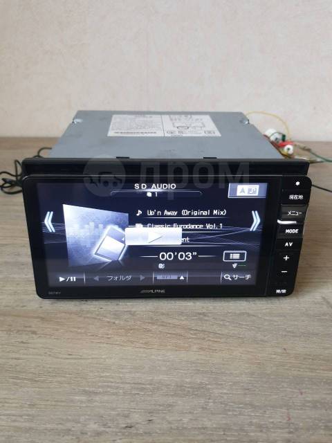 Крутая Магнитола Alpine VIE-X007WV-B DVD SD USB Bluetooth, другой