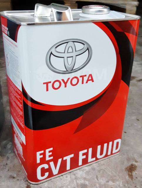 Toyota CVT Fluid FE (4L) 08886-02505, синтетическое, 4,00 л. для ...