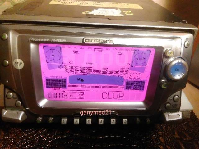 Pioneer Carrozzeria FH-P66MD DSP, фильтра, AUX полностью рабочий