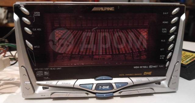 Магнитола 2-din Alpine MDA-W700J, б/у, в наличии. Цена: 1 500₽ в Иркутске