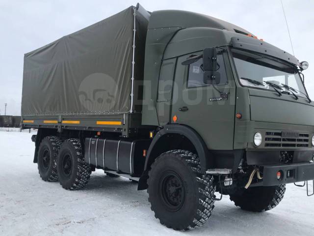 КАМАЗ 43118 тентованный