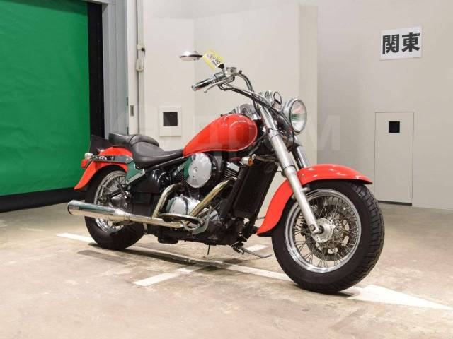 Kawasaki Vulcan Classic 400 красный