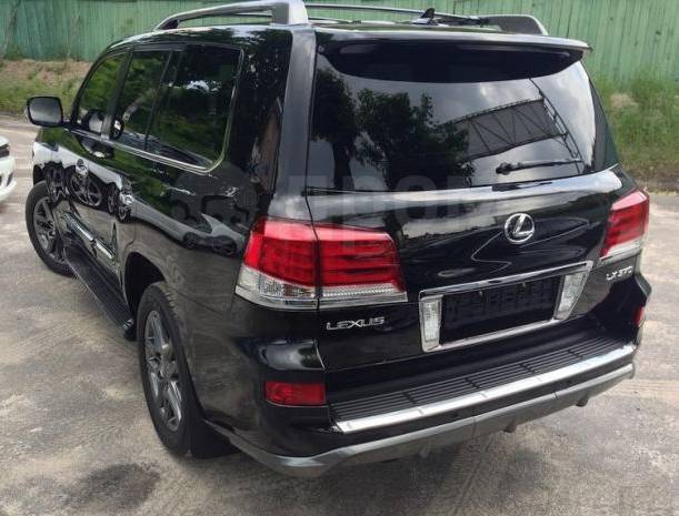 Lexus lx570 2008 черный