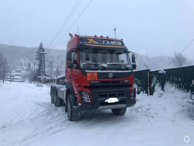 Volvo fmx 6x6 тягач