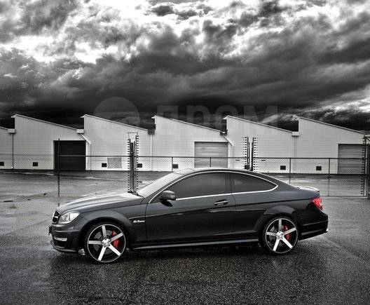 Vossen cv3 чёрный Мерседес