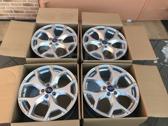 Новые диски Tech-Line под штатные параметры Subaru Forester-R17,19 год ...