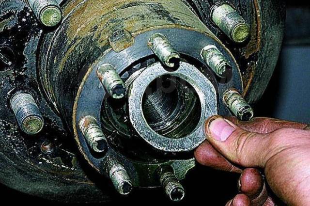 Как поменять передний подшипник газель