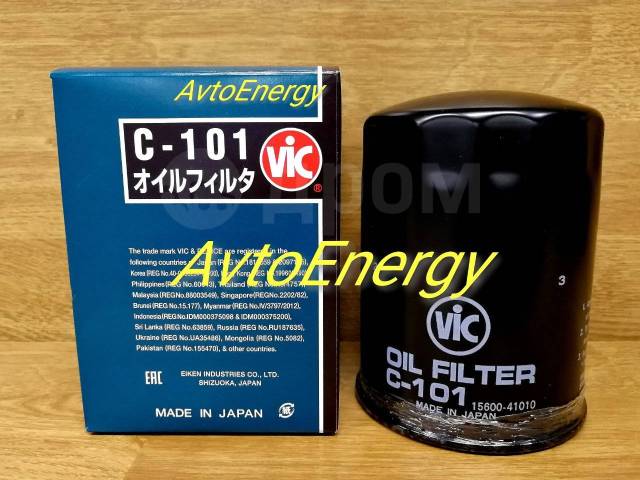 Filtr Maslyanyj C 101 Vic Japan V Nalichii Ul Habarovskaya 15v Avtozapchasti