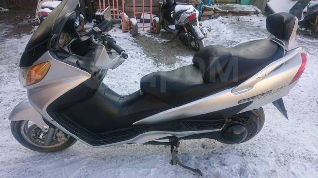 Сузуки Скайвэй 400 с коляской