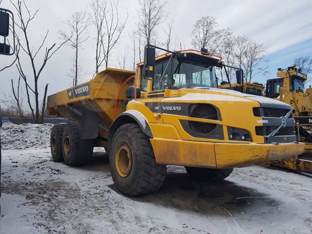 Сочлененный самосвал volvo a40f