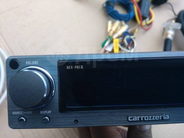 Pioneer Carrozzeria DEX-P01II + DEQ-P01II, 1 DIN — 178x50 мм