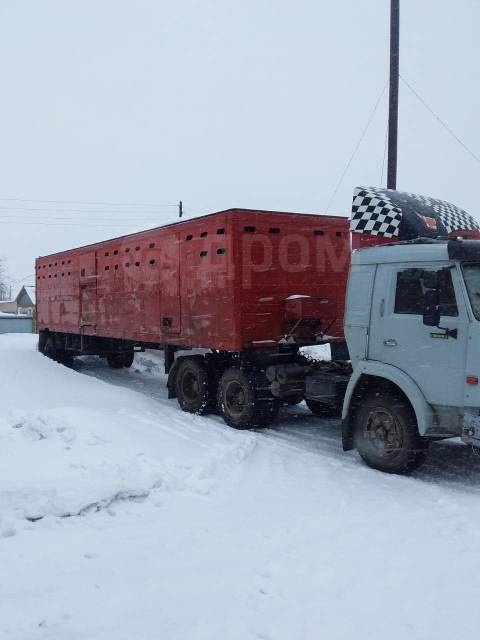 Скотовоз полуприцеп для крс фото