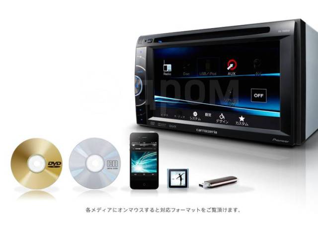 Carrozzeria FH-780DVD CD/DVD/USBマルチオーディオ - カーオーディオ