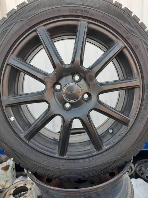 Литье 16 4/100 матовое черное, Bridgestone Eco Forme CRS131, 16", 1 шт ...