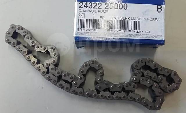 Цепь грм g4kd. Hyundai/Kia 24322-25000 цепь ГРМ. Цепь ГРМ Хендай ix35. Цепь масляного насоса 2432225000. Цепь масляного насоса g4kd.
