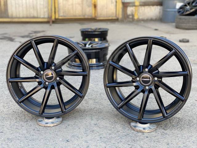 Vossen CVT R17 4-100 Satin Black KIA RIO 17 10    75   ET 40  4x100   27 500  