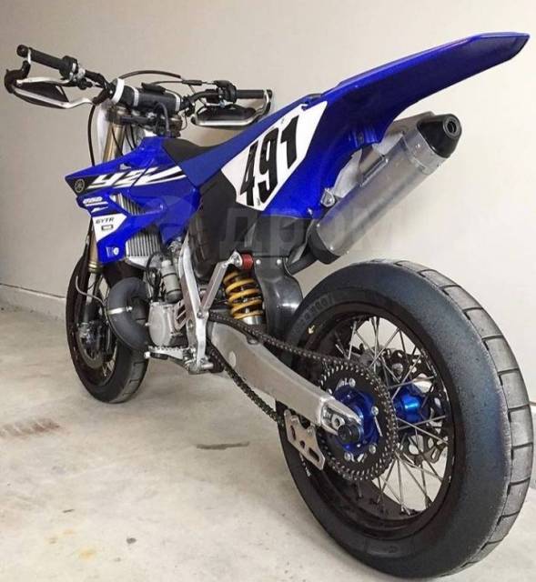 Yamaha yz450f motard стант