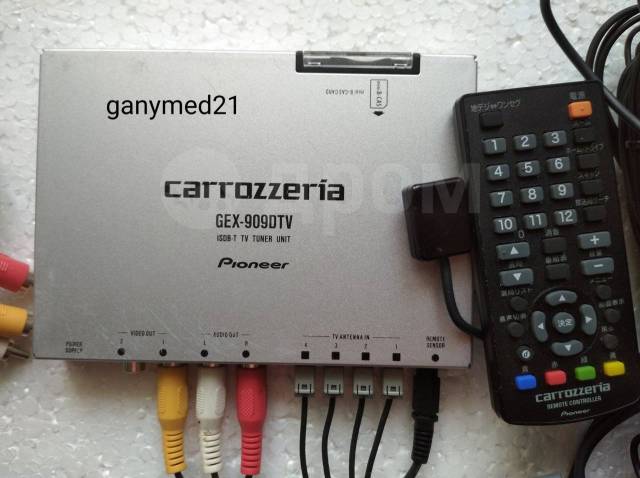 Pioneer Carrozzeria GEX-909DTV цифровой тюнер - Видео в Перми