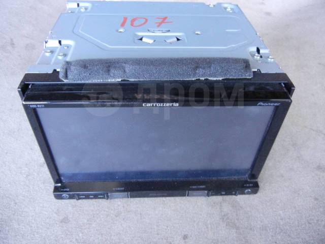 Магнитола Pioneer Carrozzeria AVIC-RZ77, 2 DIN — 178x100 мм, б/у 