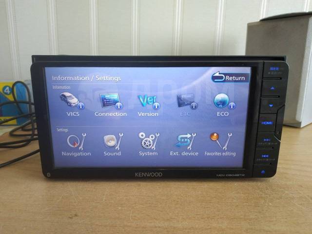 Kenwood MDV-D504BTW Bluetooth USB, AUX, DVD-video, MP3, MP4 200